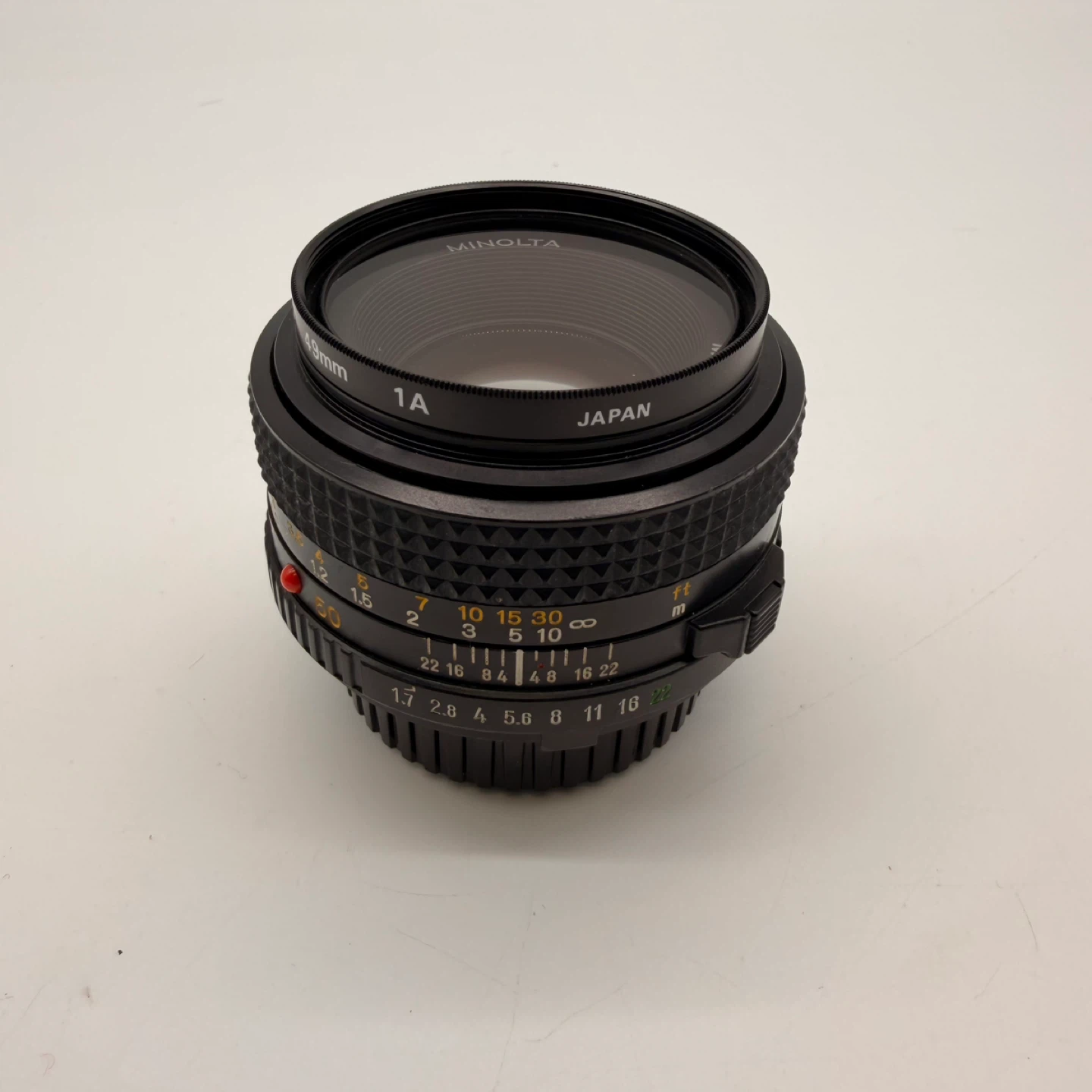 Minolta MD 50 mm f/1.7 Lens - Vintage Manual Focus/Japan made - photo 3