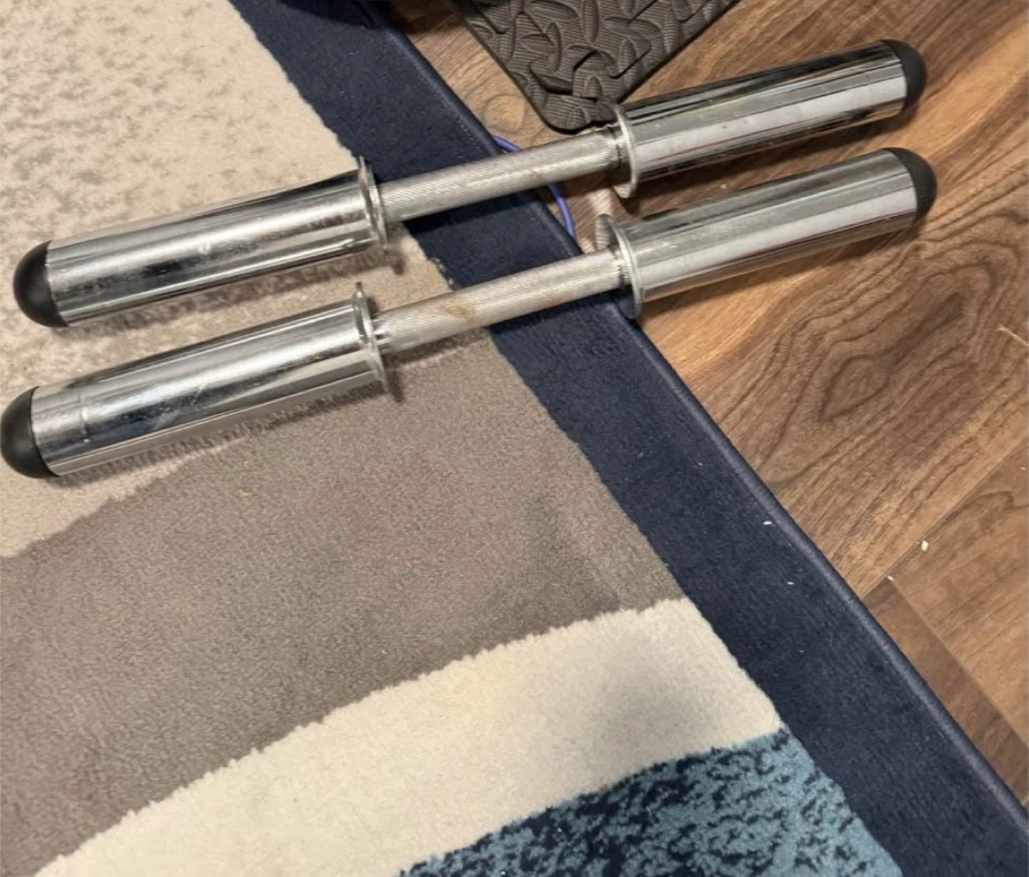 Pair of Olympic Dumbbell Bars - photo 3