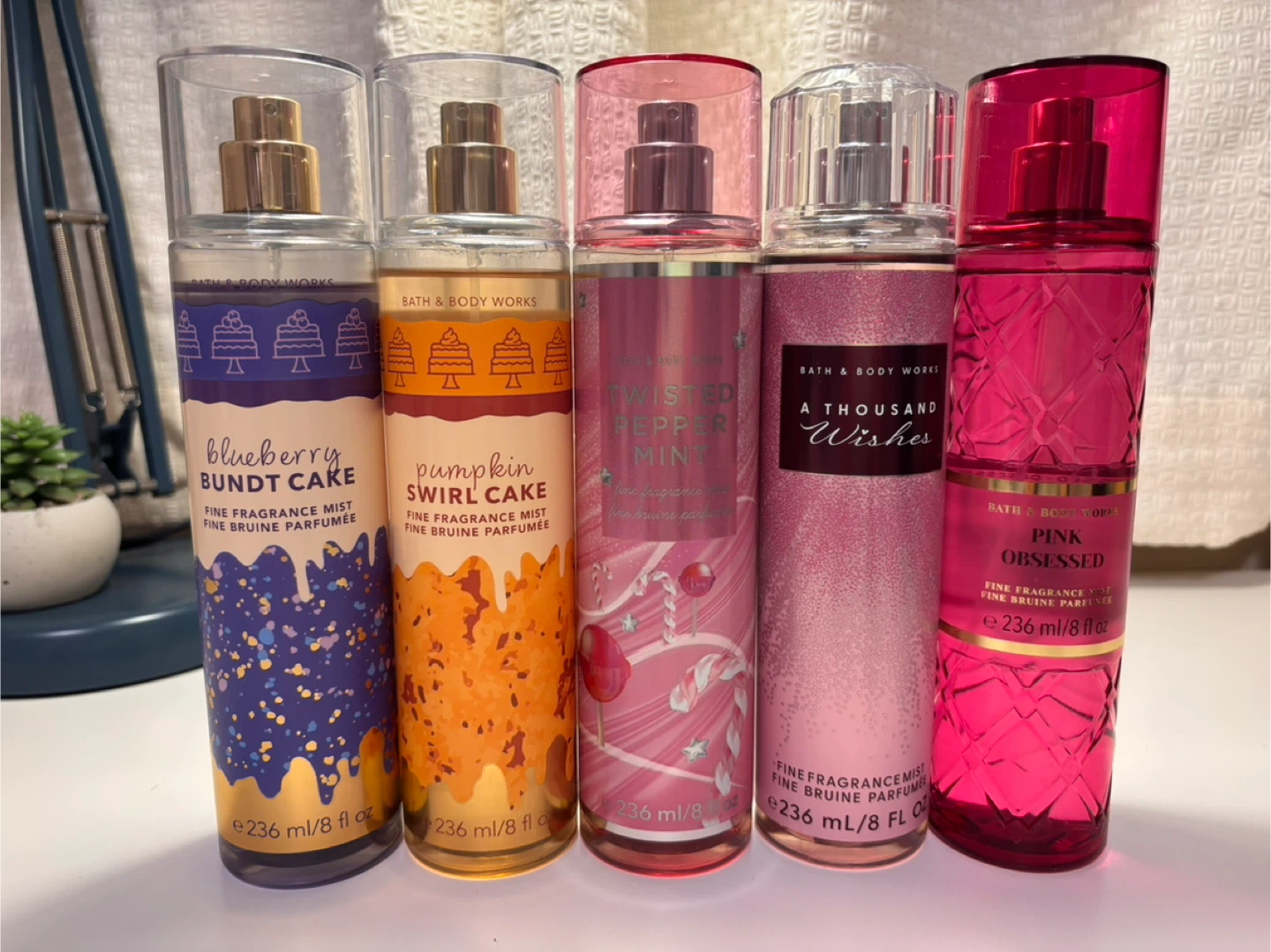Bath & Body Works Fine Fragrance Mists