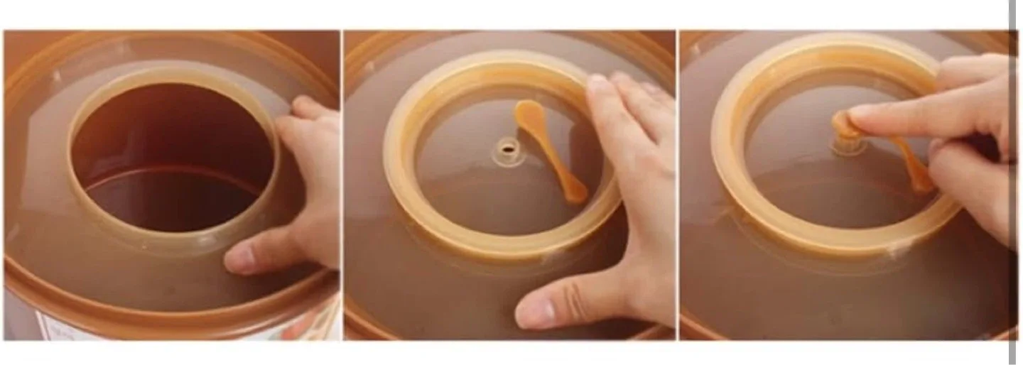 Kimchi Fermentation Container with Inner Vacuum Lid -22L image indicator(4)