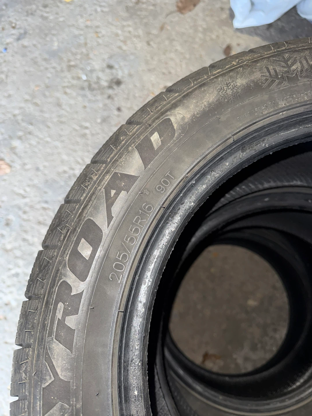Set of 4 Winter Tires 205/55R16 - photo 2