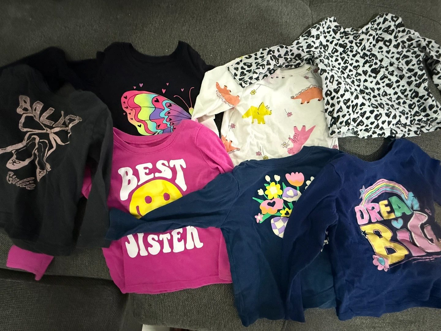 Kids Long Sleeve Shirts Bundle