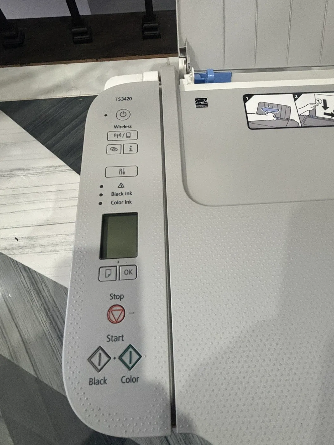 Canon PIXMA TS3420 Wireless All-in-One Printer image indicator(2)