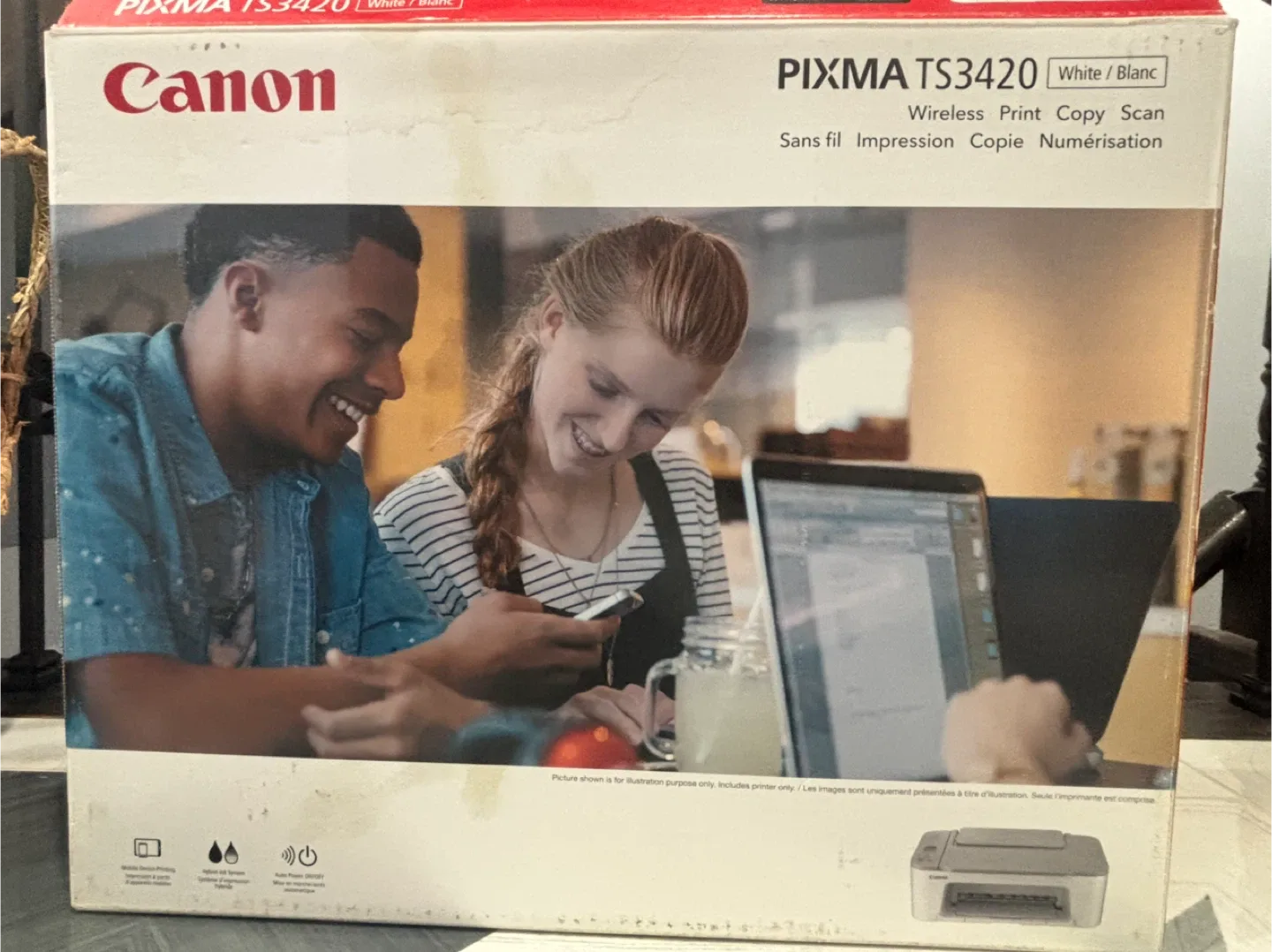 Canon PIXMA TS3420 Wireless All-in-One Printer