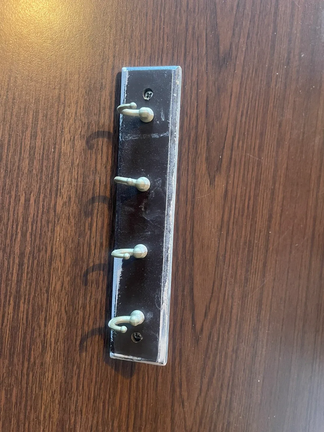 Wooden Key Rack with 4 Hooks thumbnail
