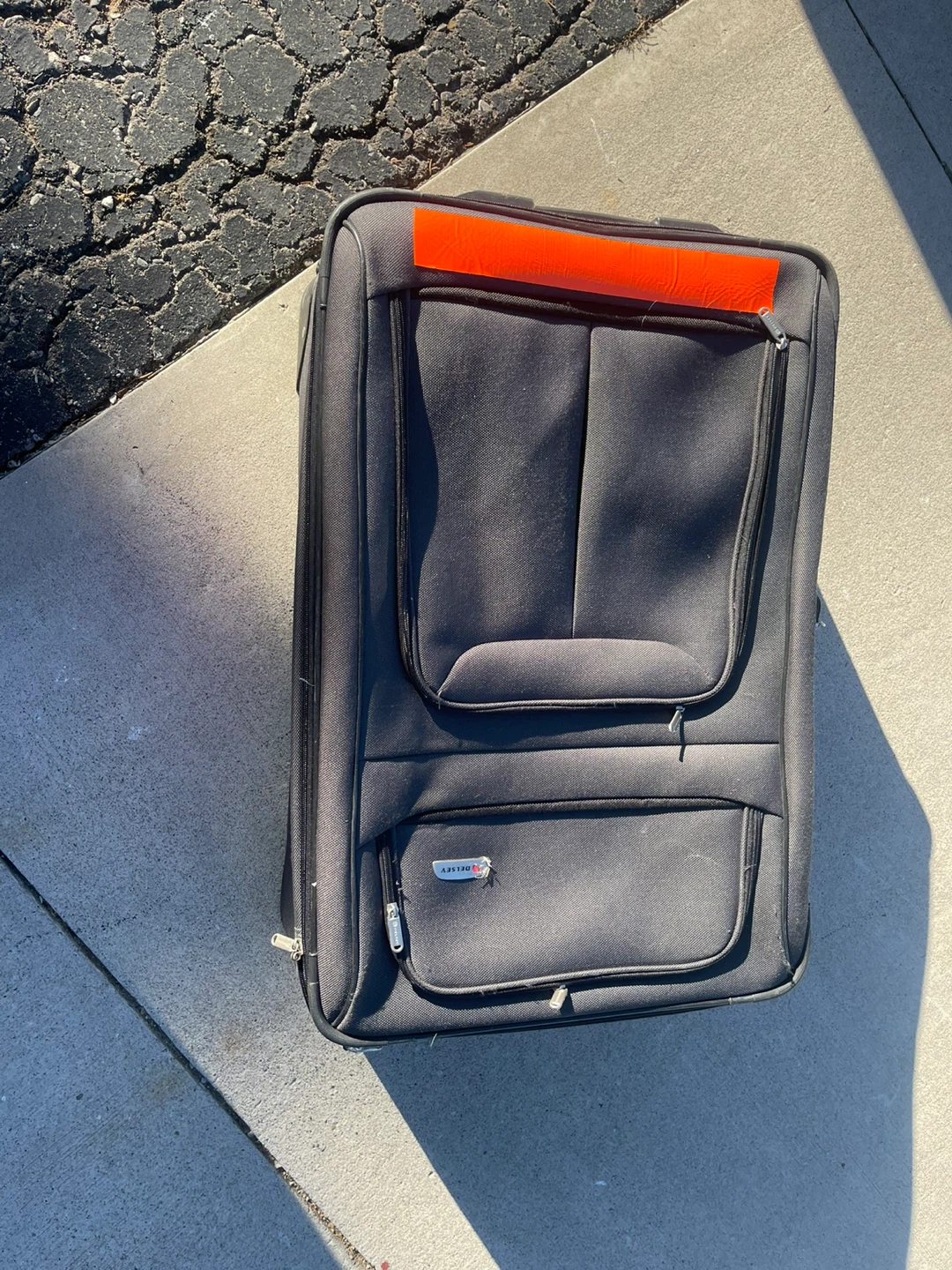 Delsey Black Carry-On Suitcase