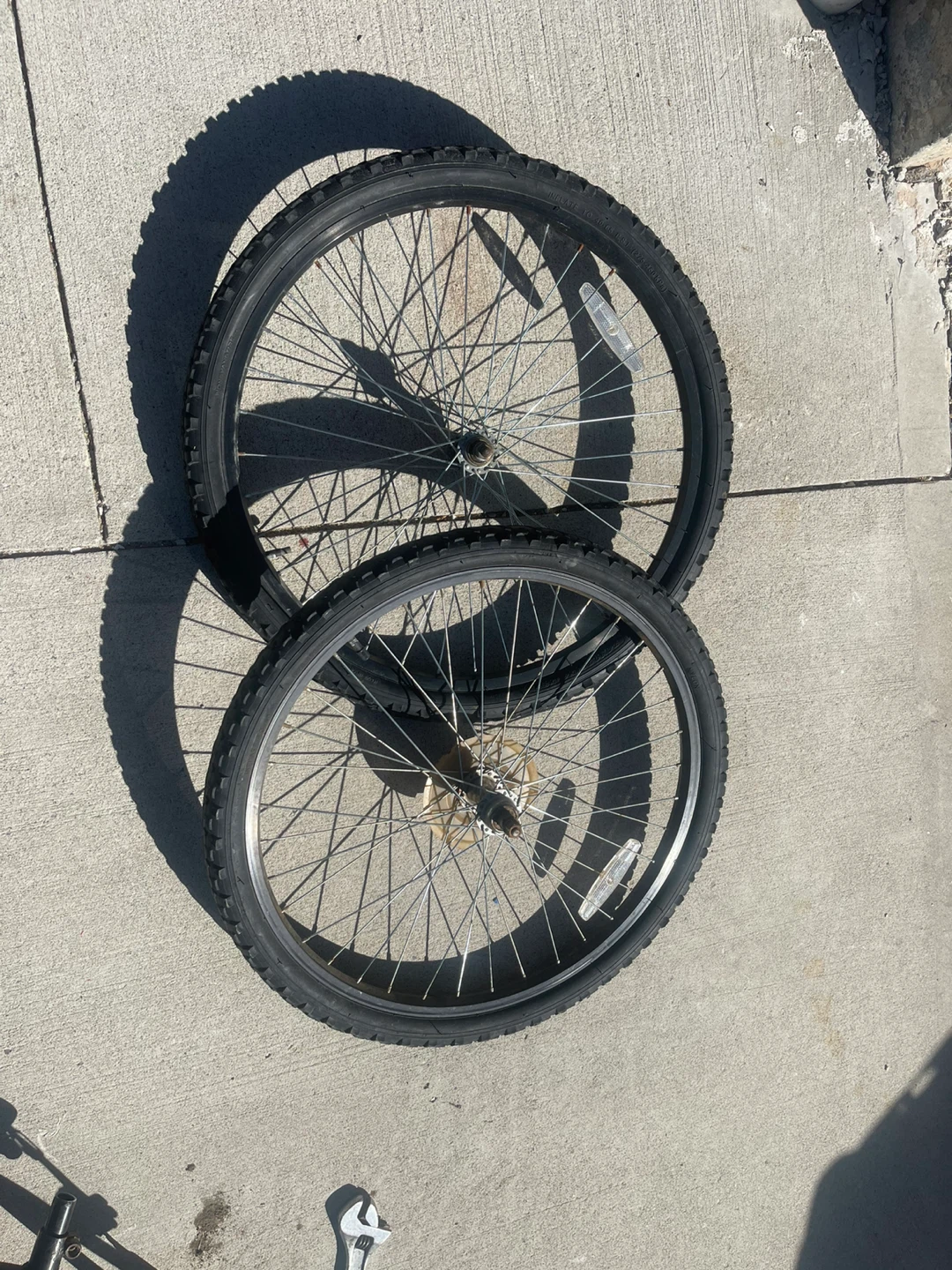 Pair of Bike Wheels