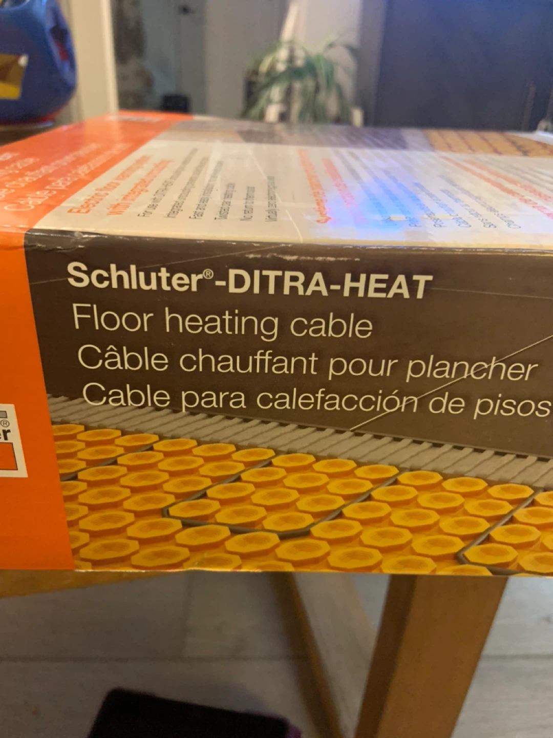 🥕Schluter DITRA-HEAT Floor Heating Cable - 141.1 ft