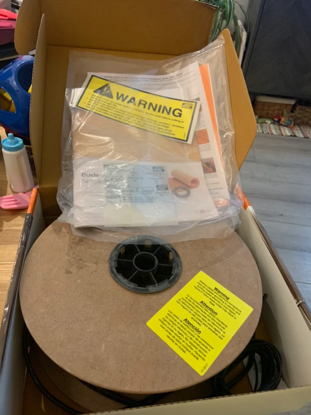 🥕Schluter DITRA-HEAT Floor Heating Cable - 141.1 ft image indicator(3)