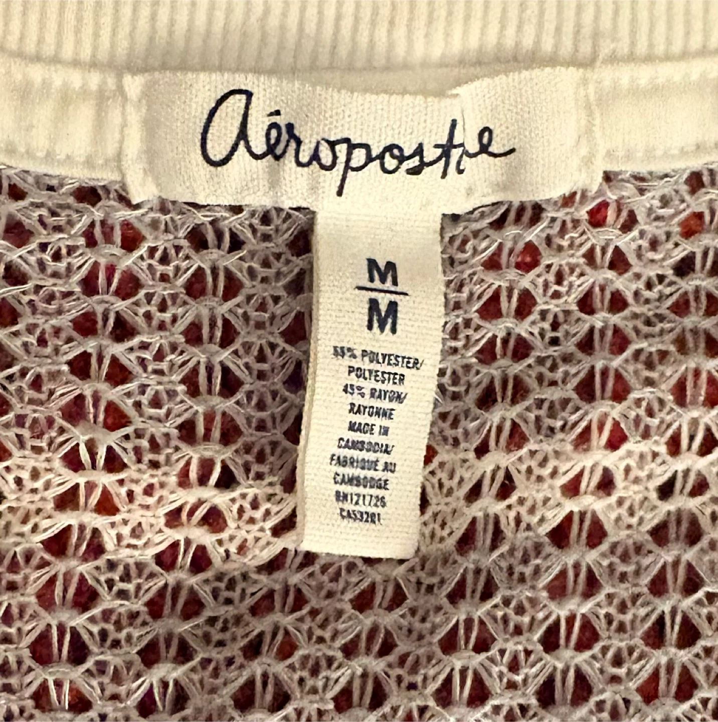Aeropostale Striped Sweater - Size M - photo 3