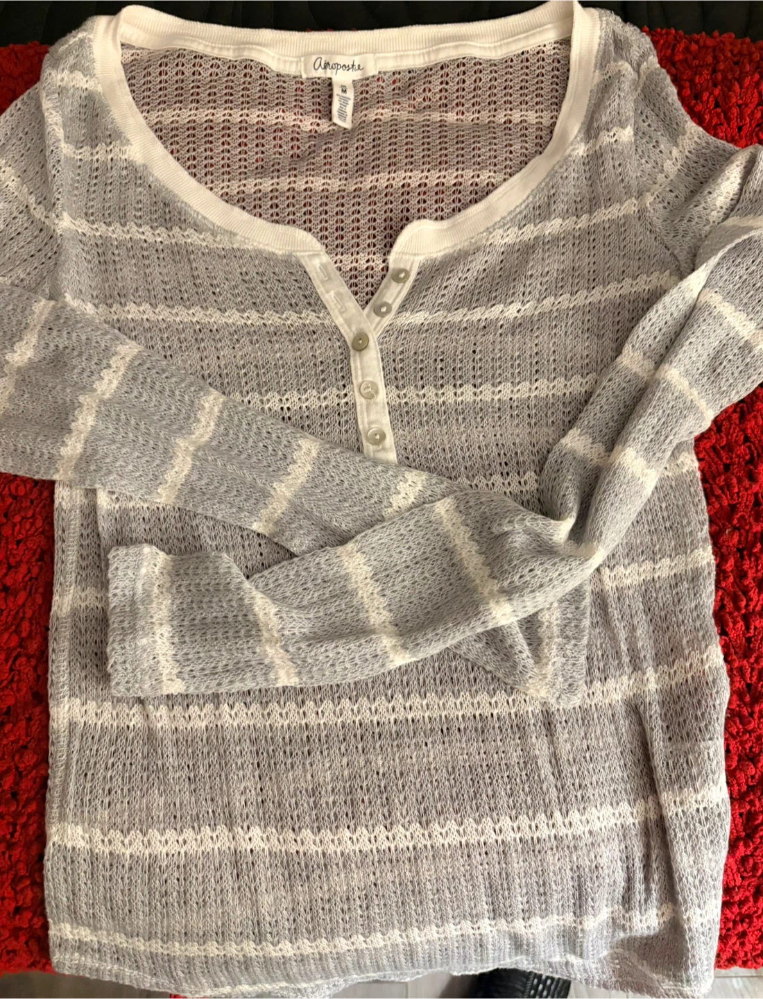 Aeropostale Striped Sweater - Size M - photo 5