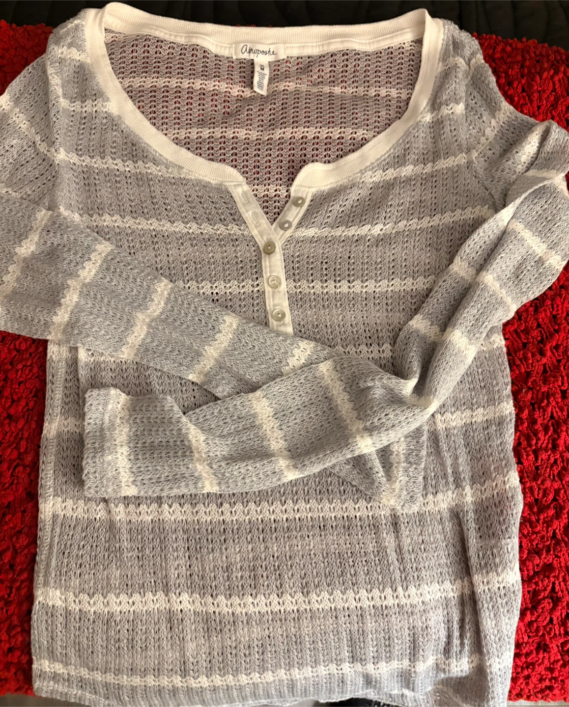 Aeropostale Striped Sweater - Size M - photo 4