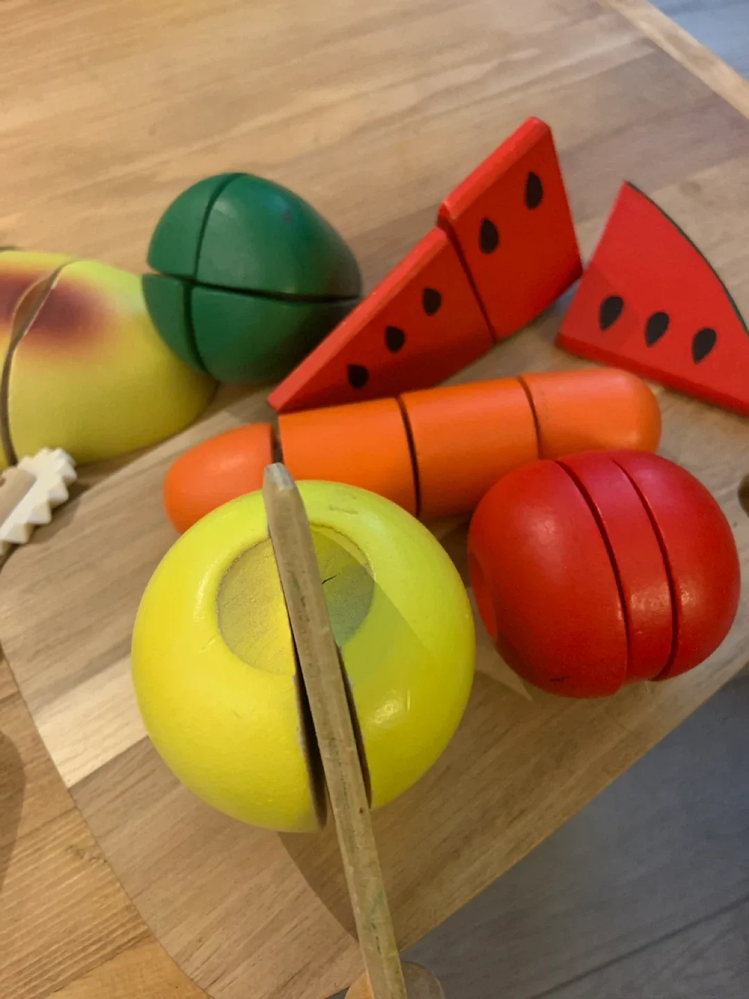 Wooden Play Food Set image indicator(3)