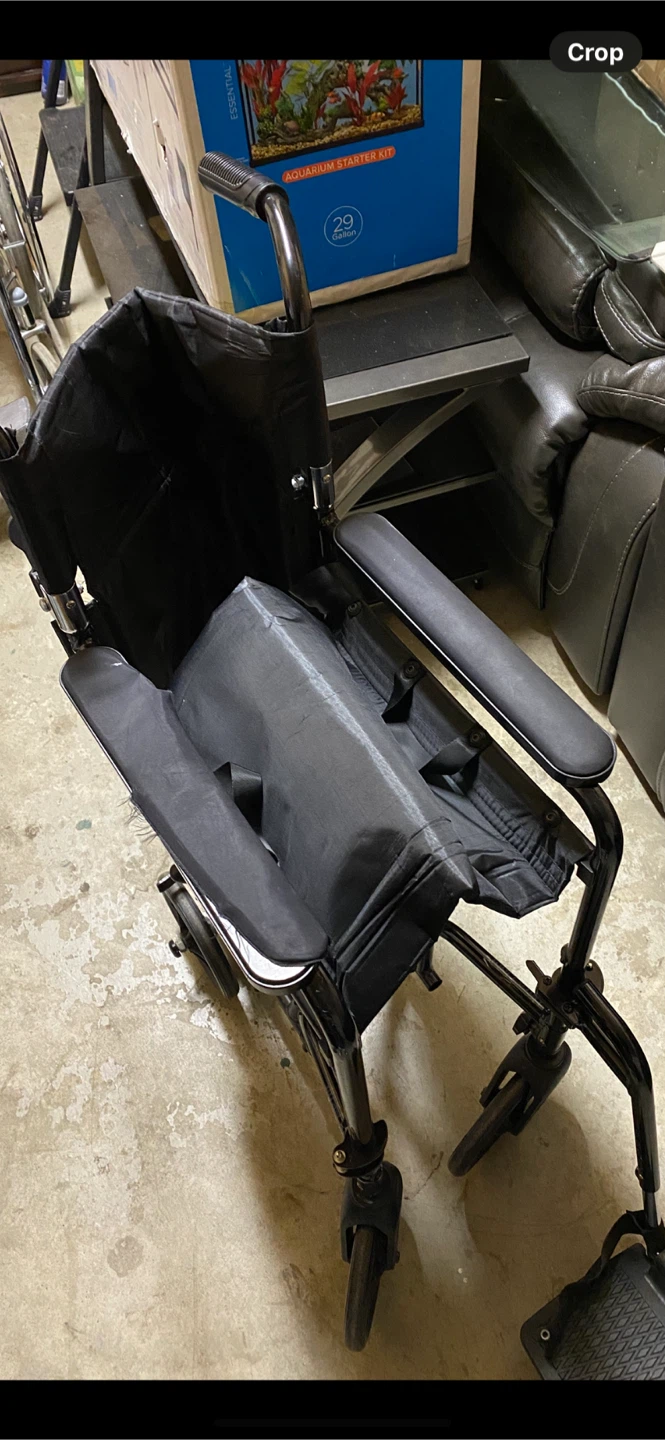 Lightweight Transport Wheelchair *** - photo 2