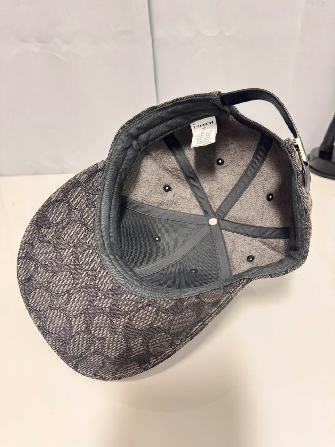 Coach Signature Jacquard Baseball Hat - photo 3