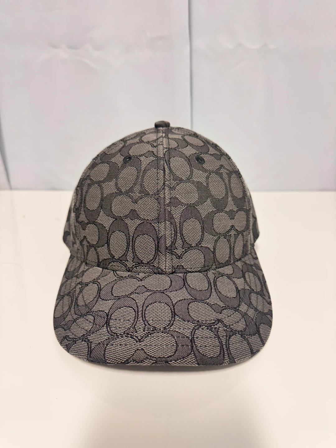 Coach Signature Jacquard Baseball Hat
