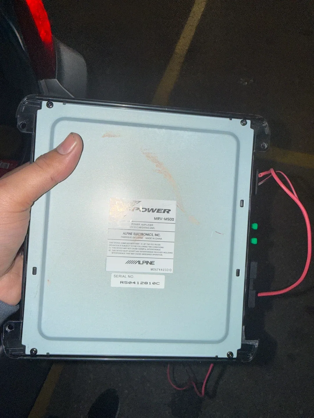 Subwoofer 12ich ,Alpine MRVM500  Amplifier one year warranty’s image indicator(2)