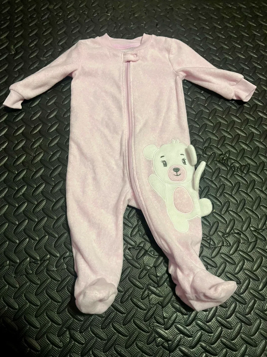 George Baby Pink Sleepsuit - 6-12M thumbnail