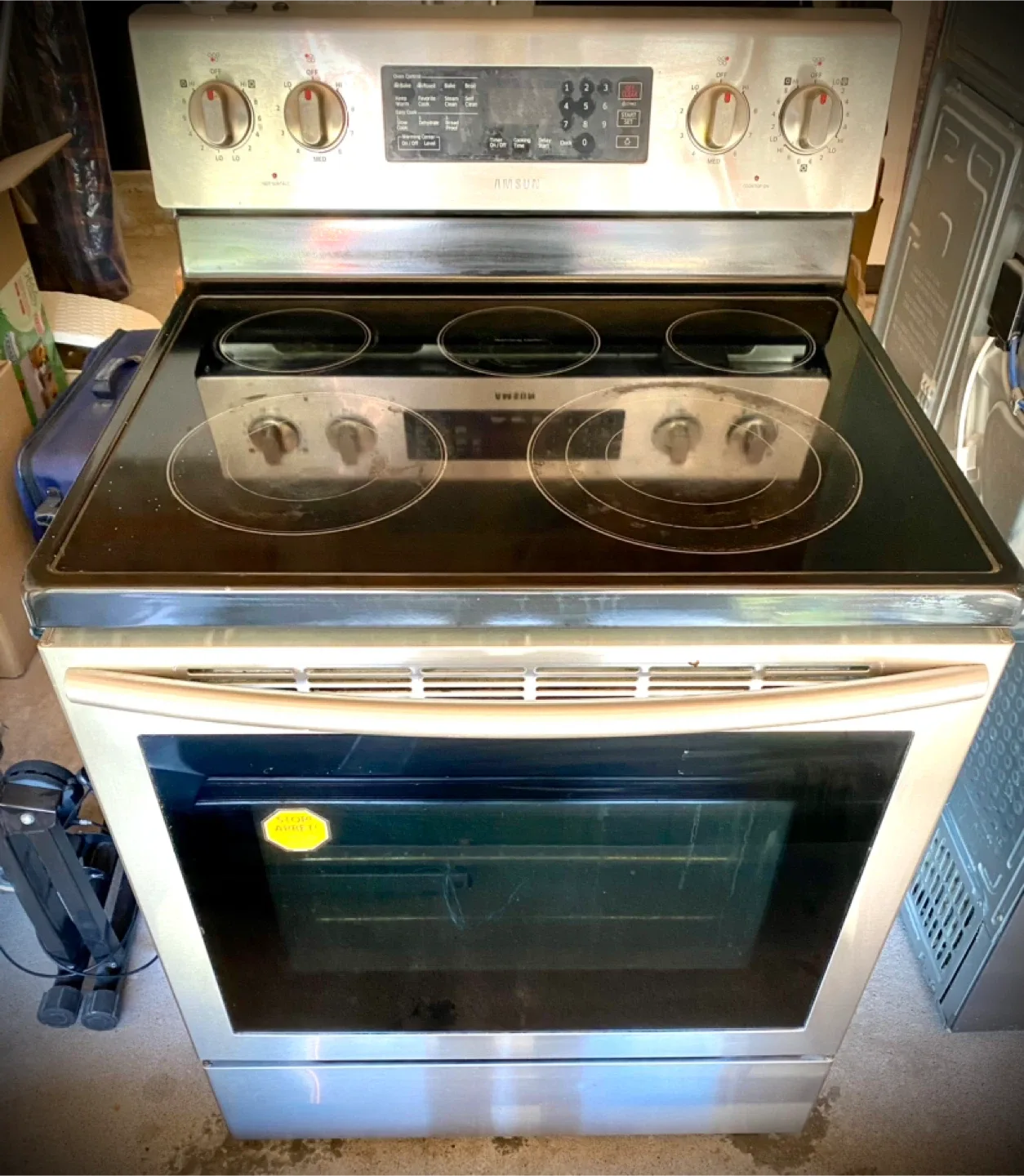 Samsung Stainless Steel Electric Range image indicator(2)