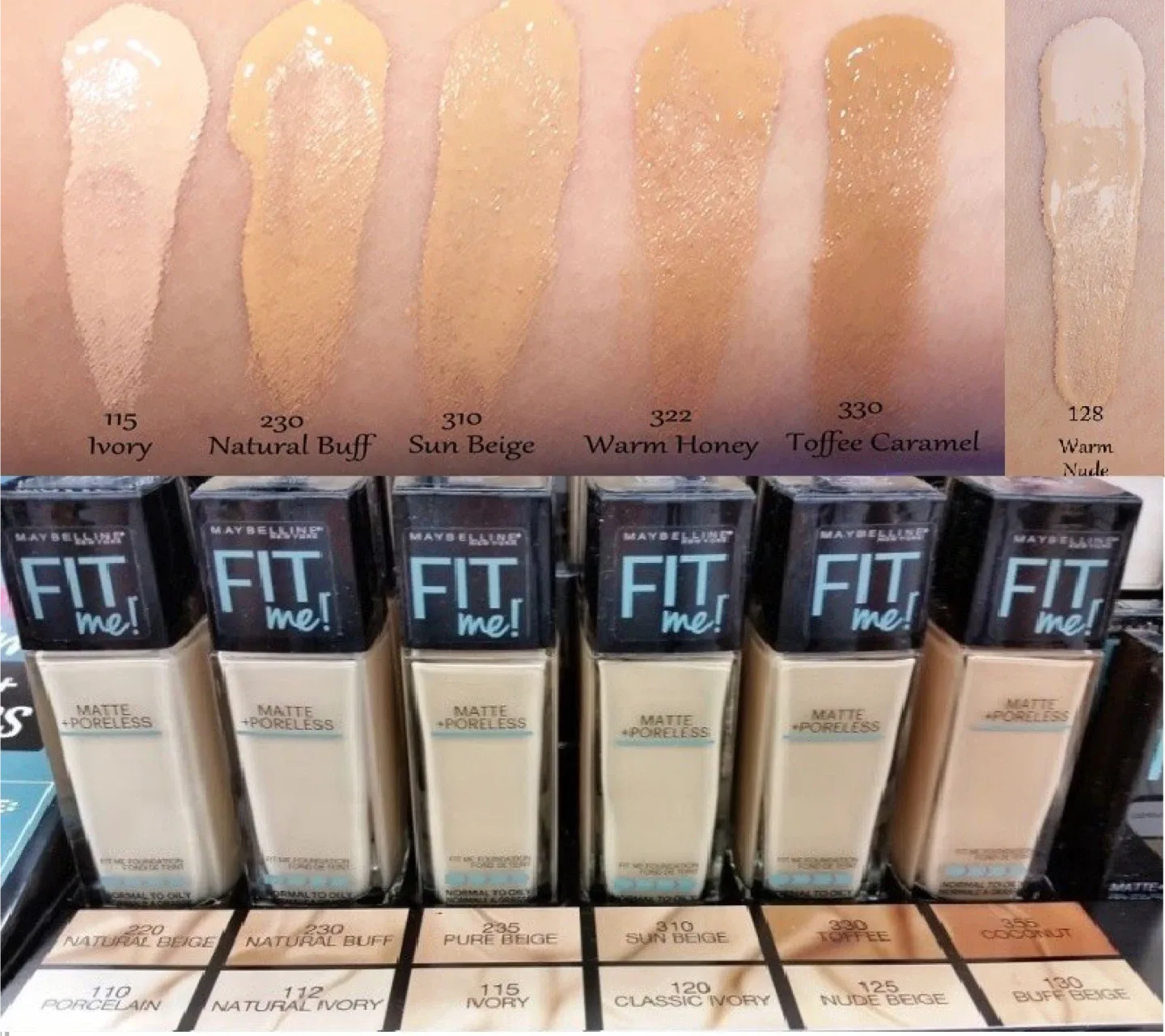 Maybelline Fit Me Matte + Poreless Foundation thumbnail