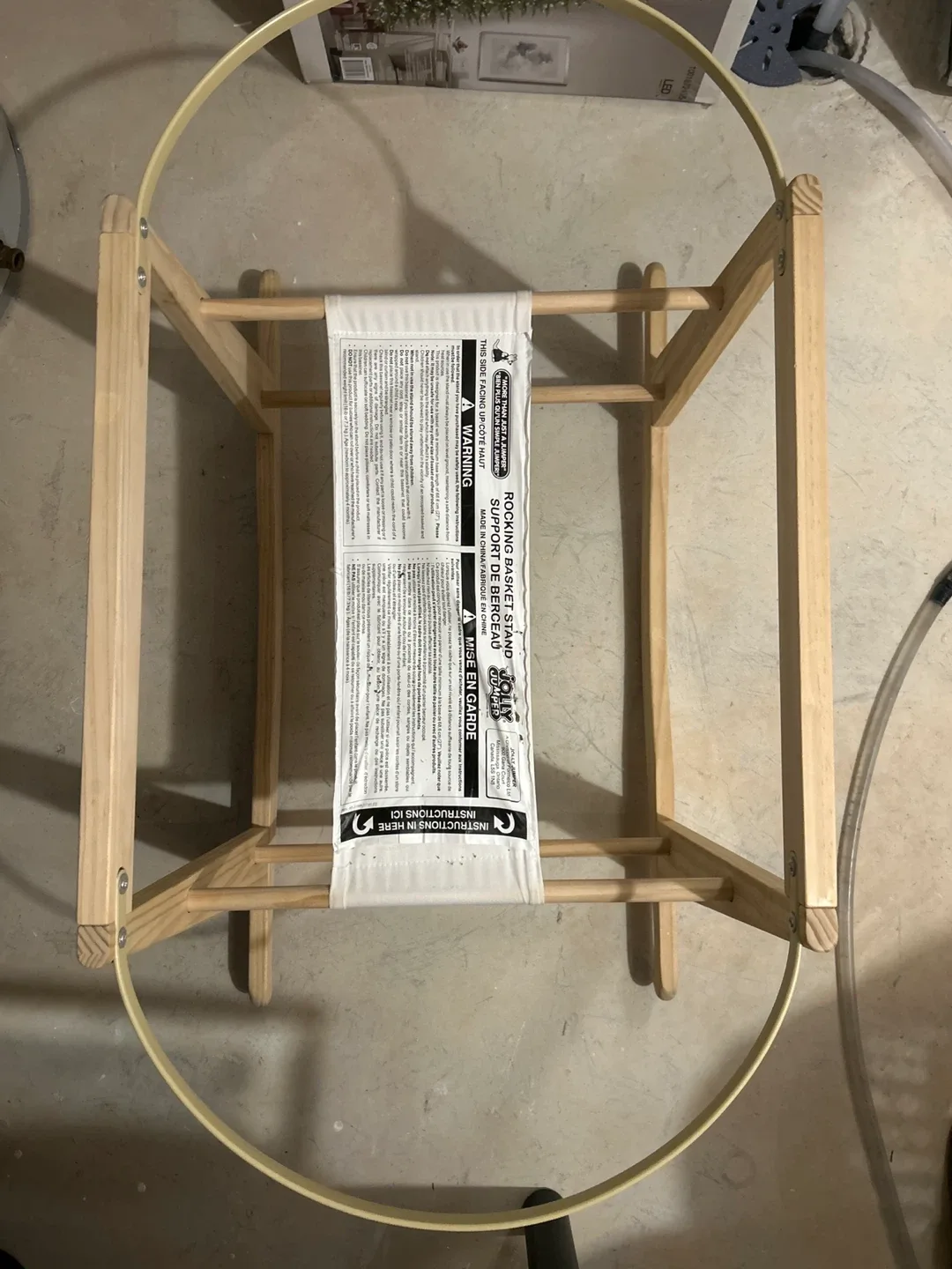 Jolly Jumper Rocking Basket Stand & Basket image indicator(2)