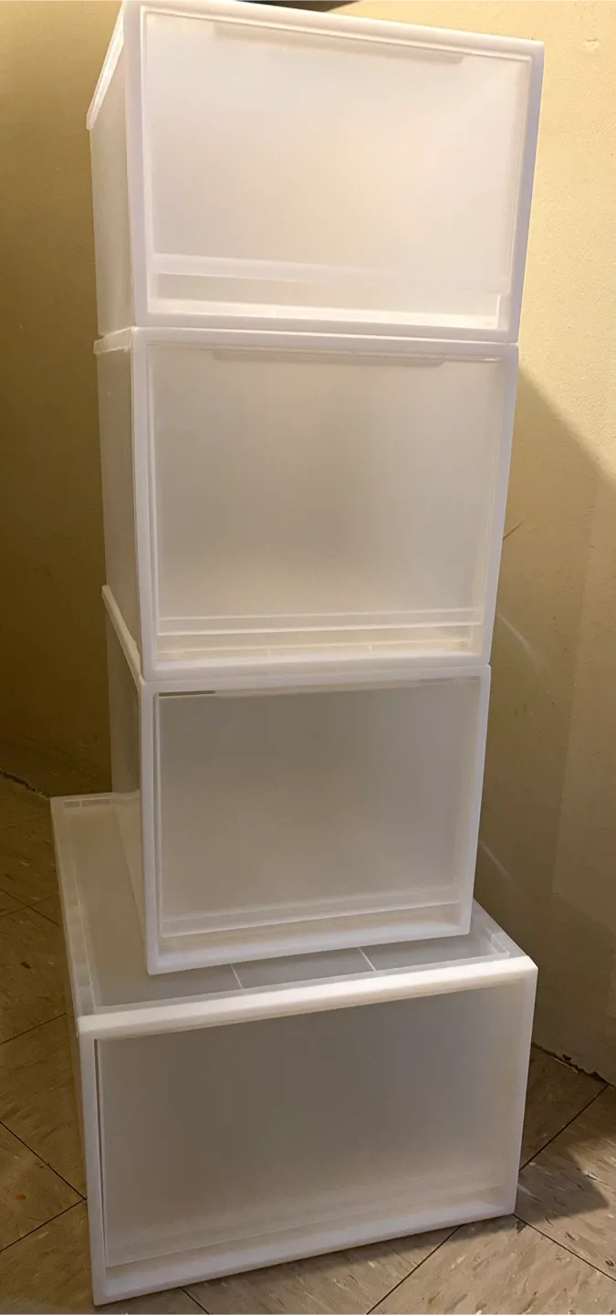 MUJI Polypropylene Storage Drawers - Set of 4 image indicator(2)