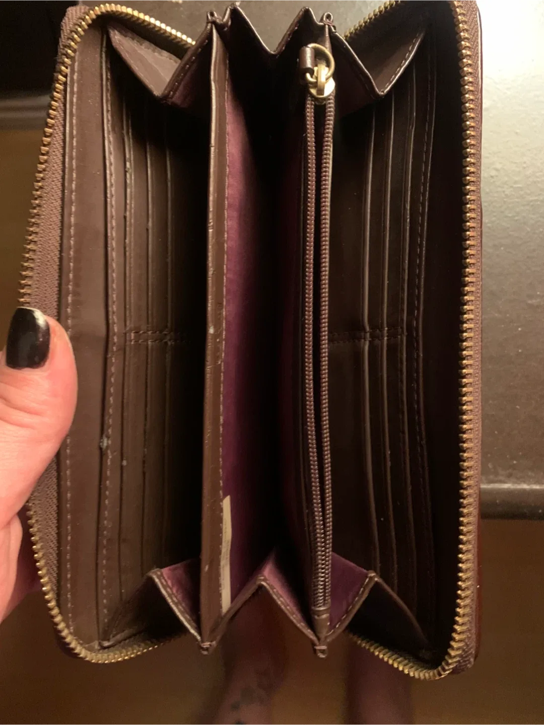 Coach Brown Patterned Wallet image indicator(2)