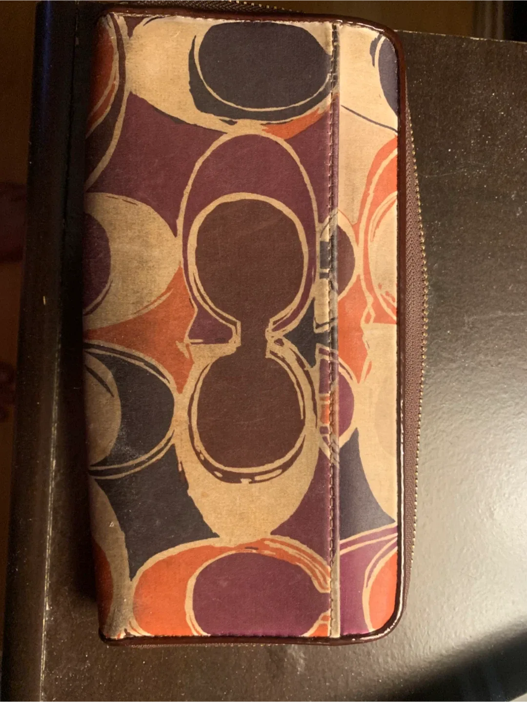 Coach Brown Patterned Wallet image indicator(3)