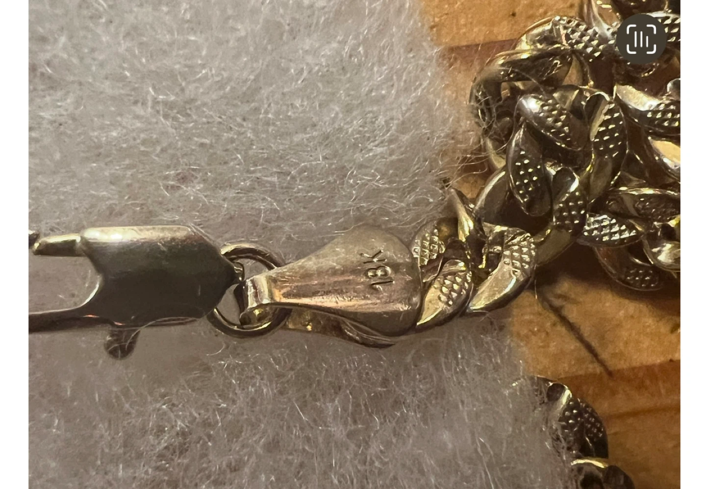 18K 43g / 8mm GP  chain - photo 5