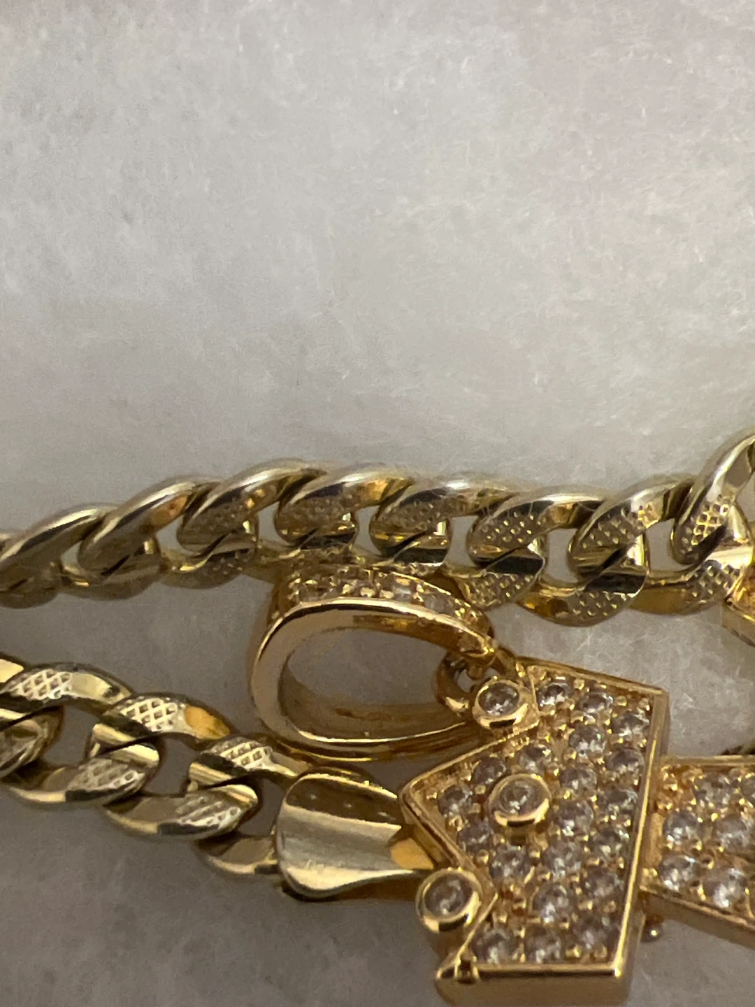 18K 43g / 8mm GP  chain - photo 3