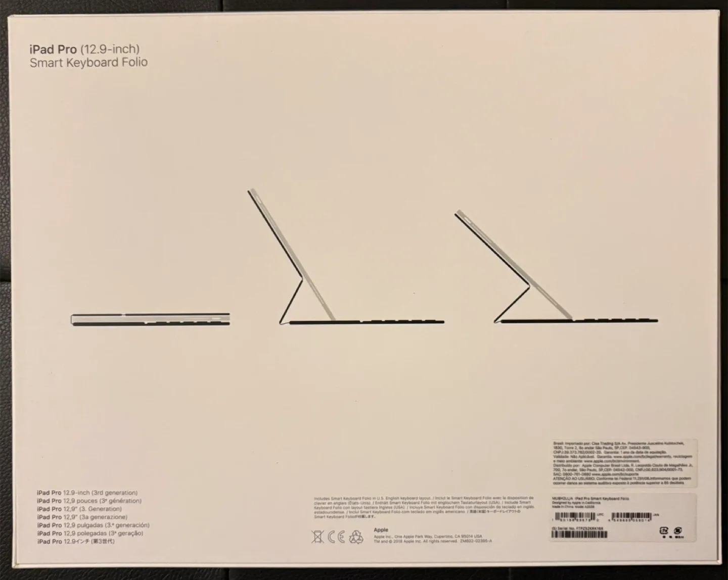 Apple 12.9-inch iPad Pro Smart Keyboard Folio image indicator(7)