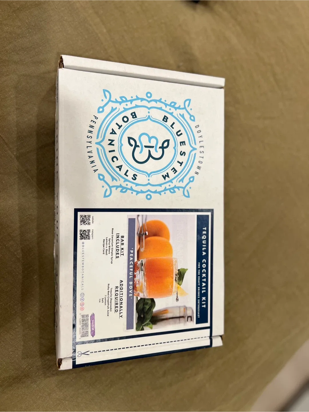 Bluestem Botanicals Tequila Cocktail Kit - Peaceful Dove