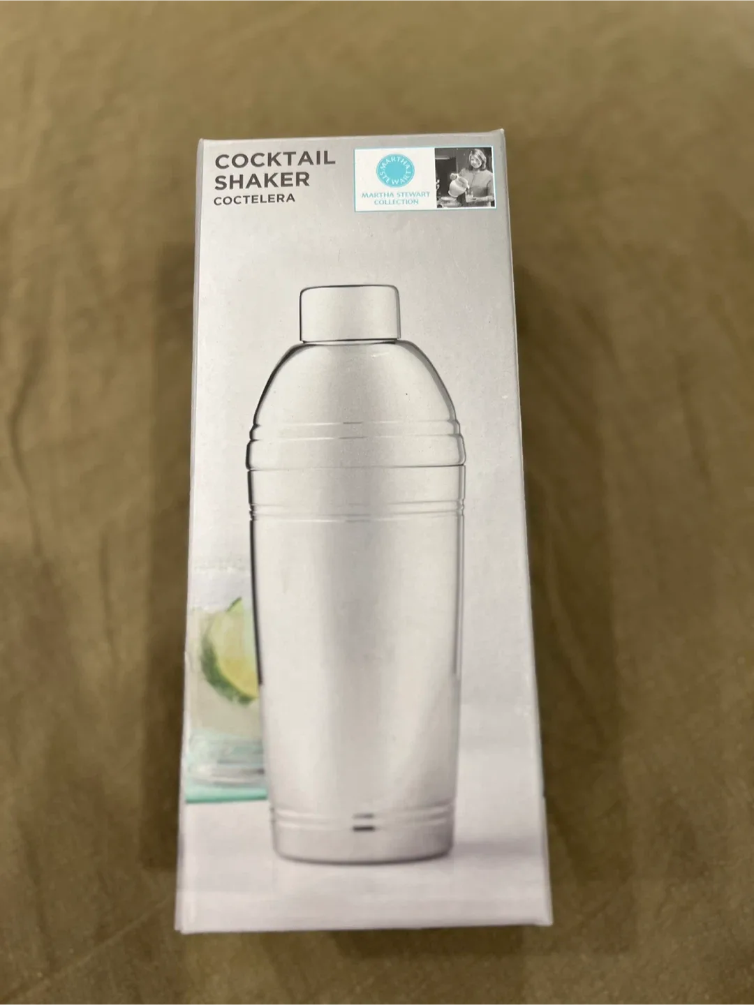 Martha Stewart Cocktail Shaker - New in Box!
