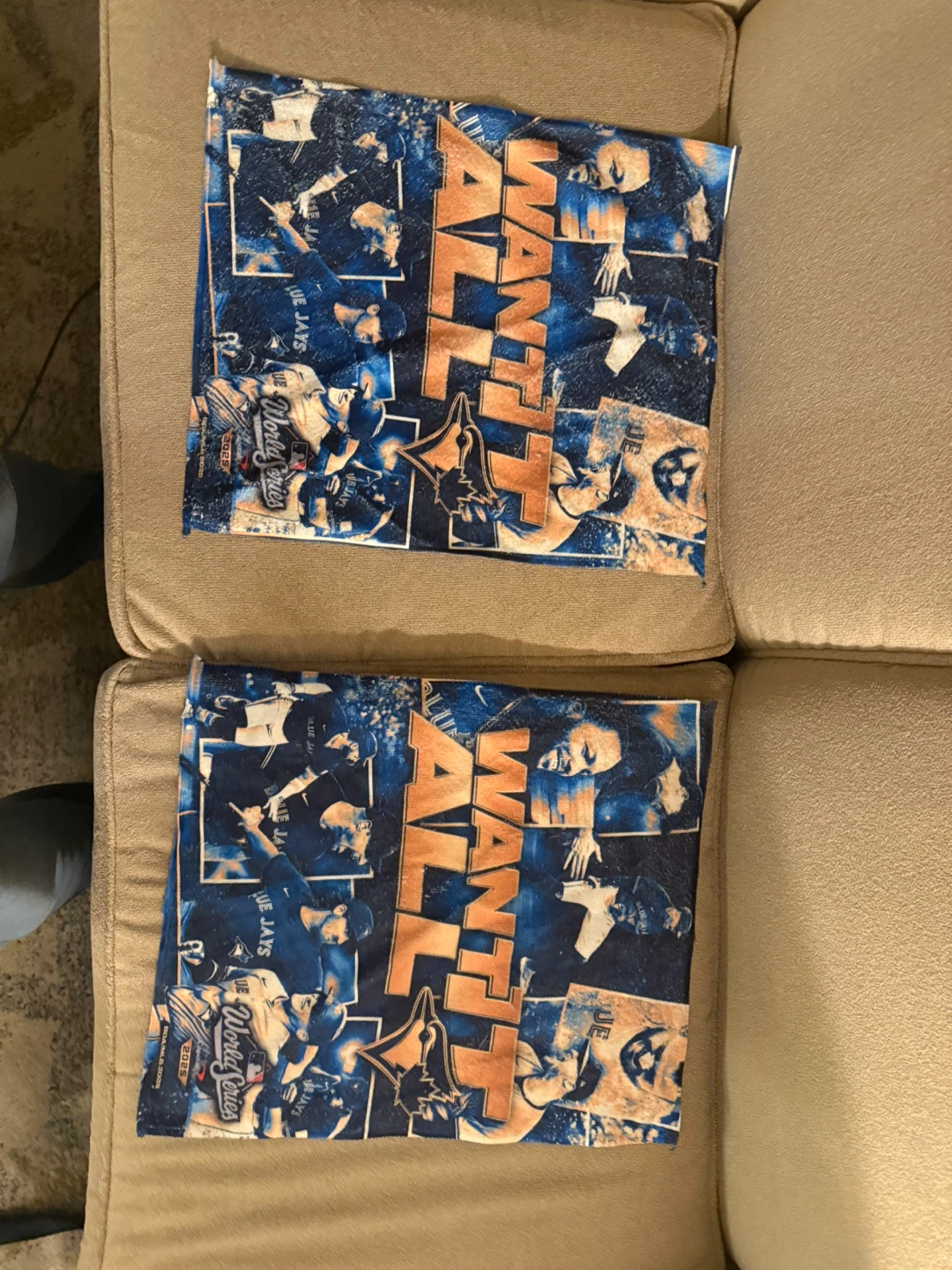 Toronto Blue Jays 2025 World Series 'Want It All' rally towel