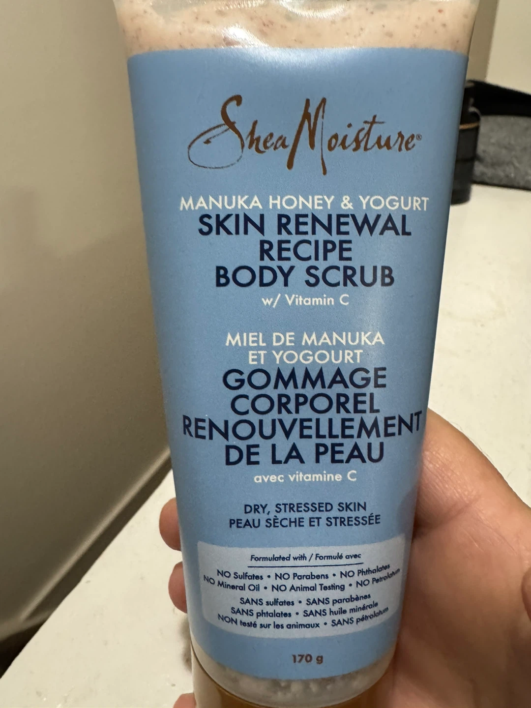 Shea Moisture Manuka Honey & Yogurt Body Scrub