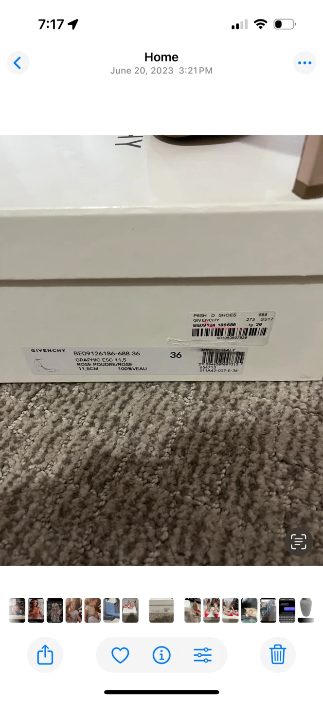 Givenchy Heels Size 36 - photo 5