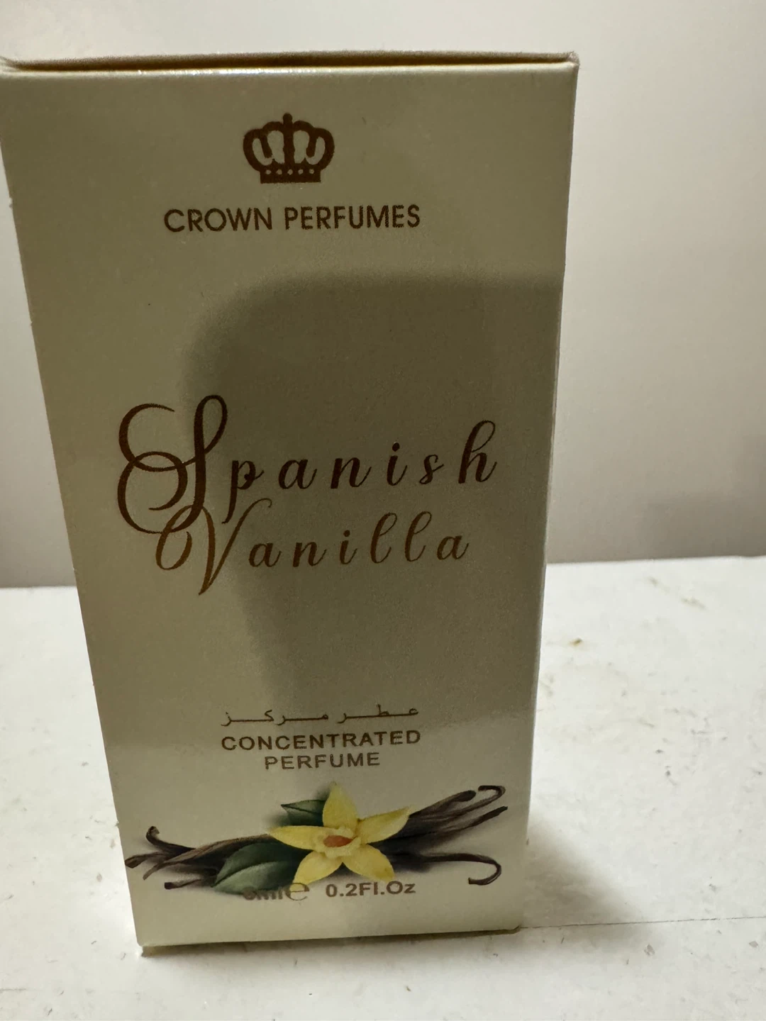 Crown Perfumes Spanish Vanilla Concentrated Perfume 6ml