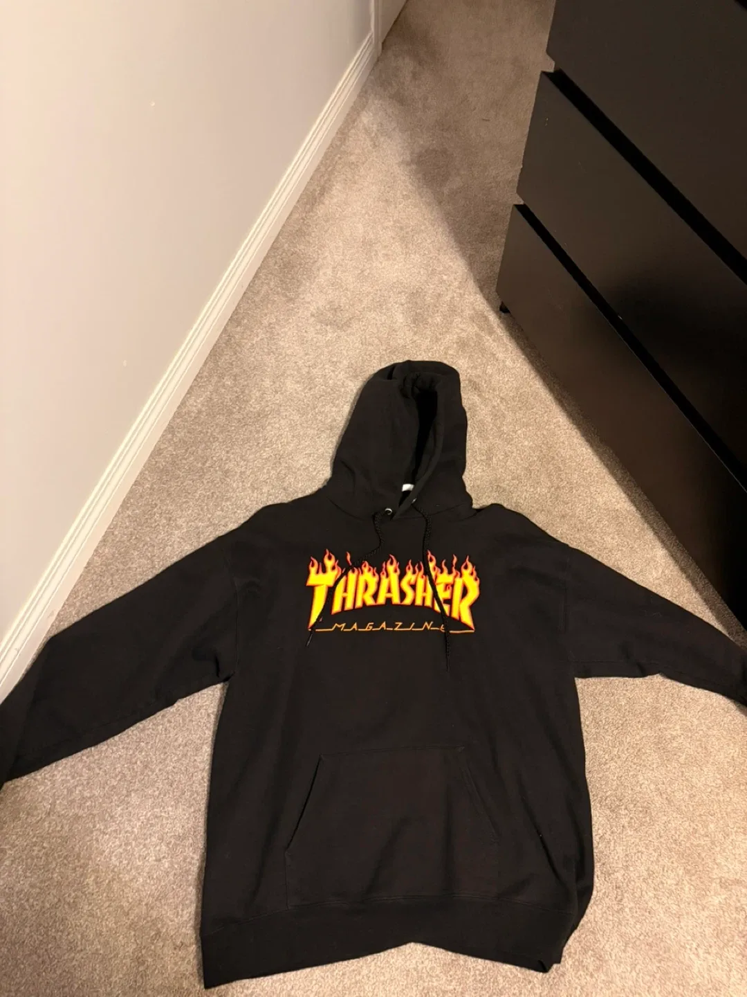 Thrasher Black Hoodie