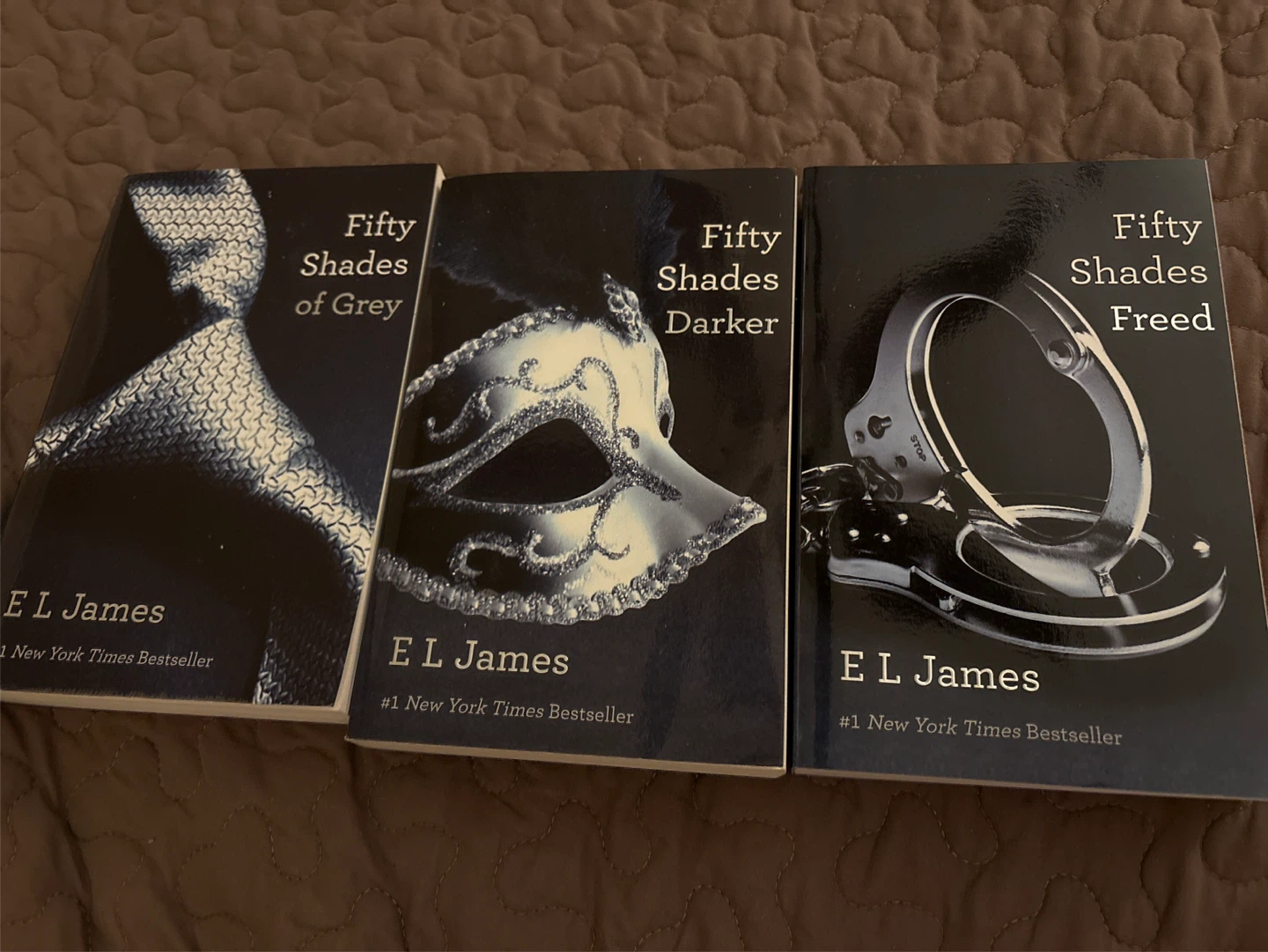 Fifty Shades of Grey book series by E L James