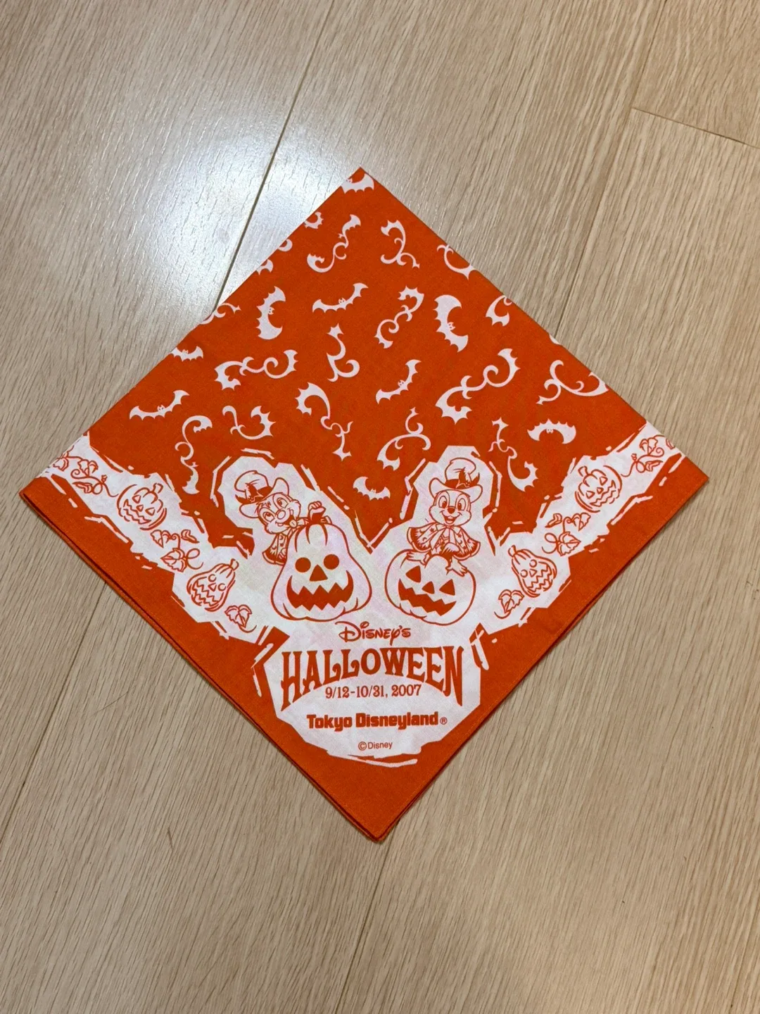 2007 Disney's Halloween Tokyo Disneyland Bandana