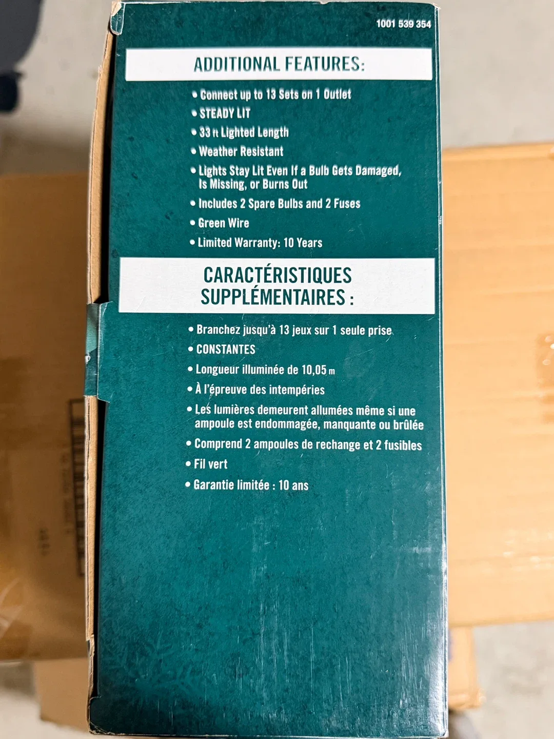 Christmas Lights- Home Accents 100 Multi-Colour C6 LED image indicator(3)