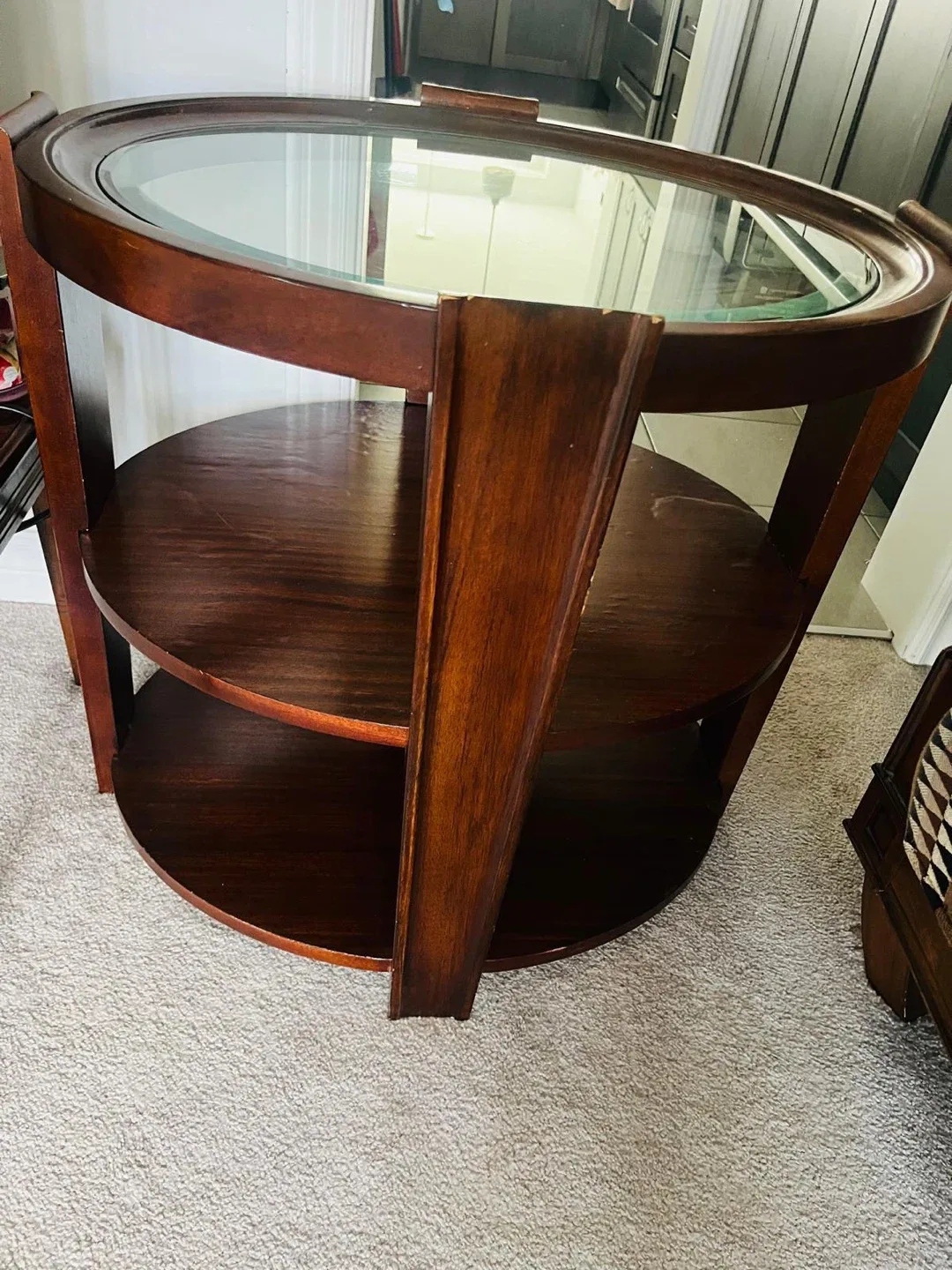 Wooden Dining Table Set image indicator(3)