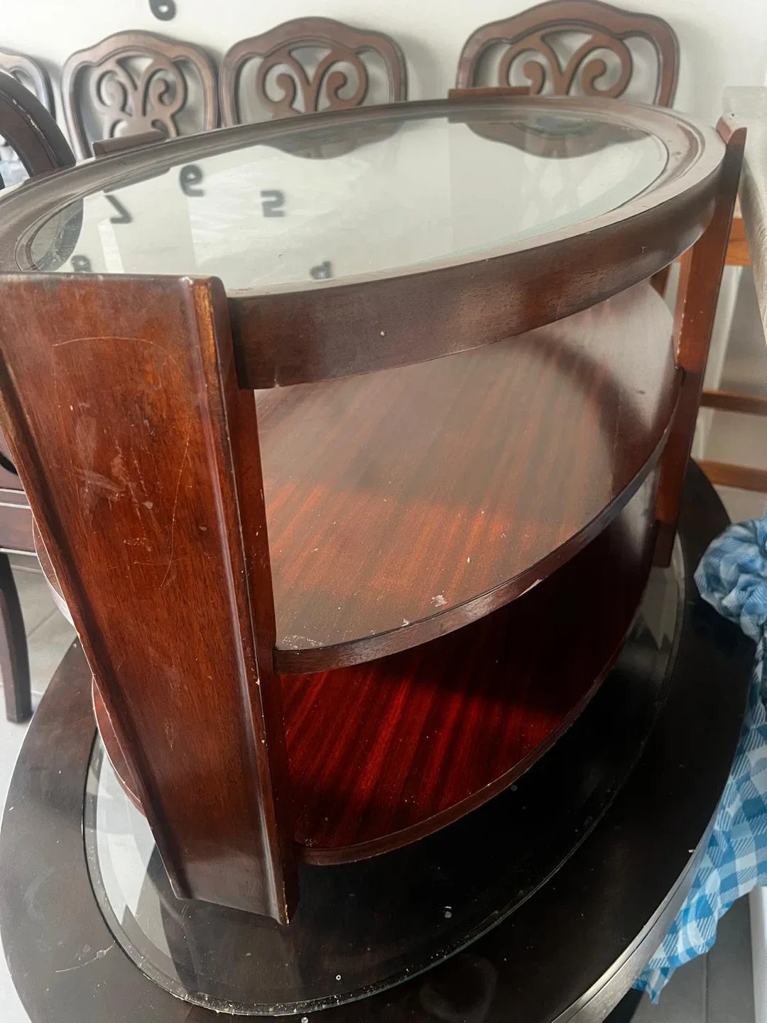 Wooden Dining Table Set image indicator(8)