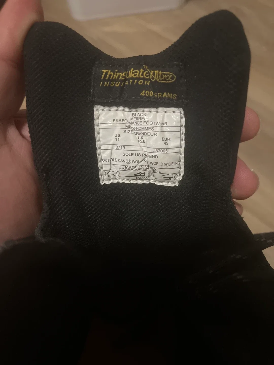 Merrell Black Winter Boots - Men's US 11 🥕 image indicator(2)