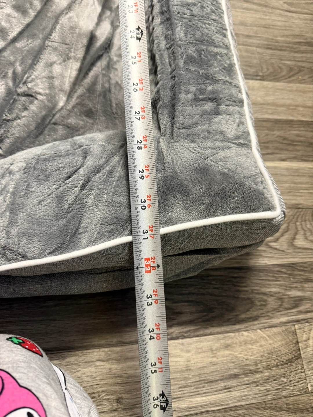 EHEYCIGA Gray Pet Bed - 39x33 inches - photo 5