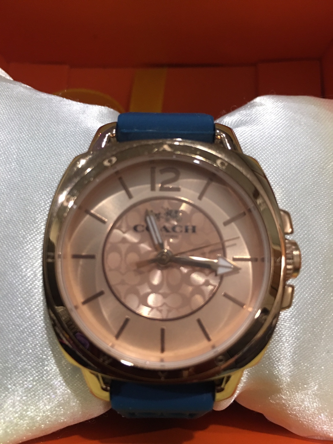 Coach Women's Watch - Rose Gold & Blue