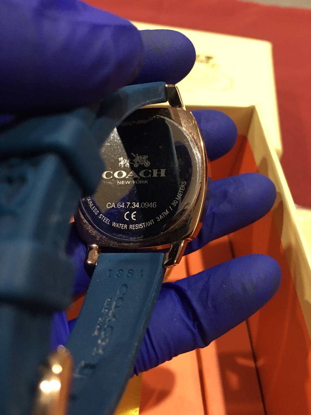 Coach Women's Watch - Rose Gold & Blue - photo 4