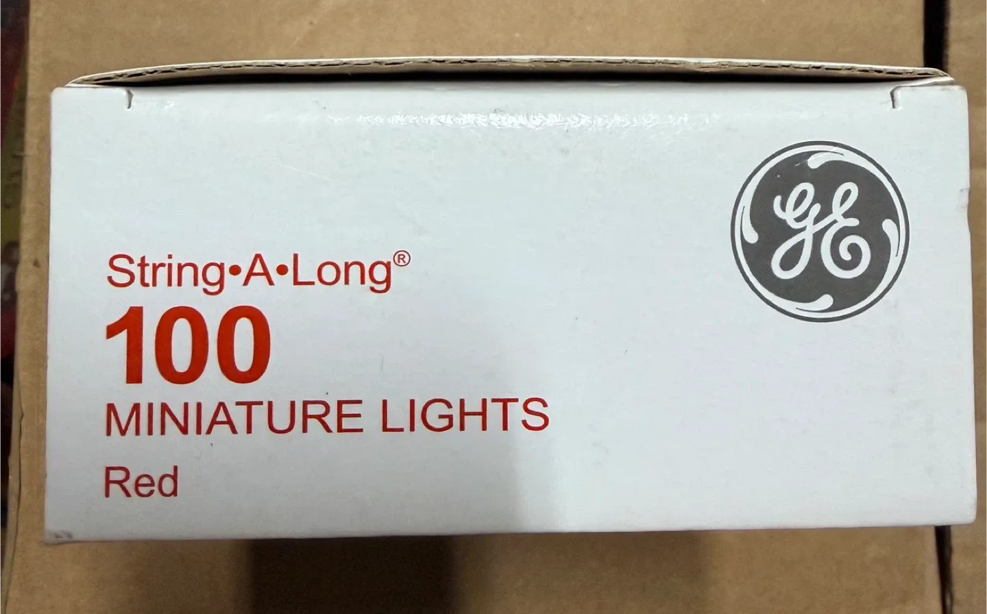 [New] GE String-A-Long 100 Miniature Lights - Red image indicator(3)