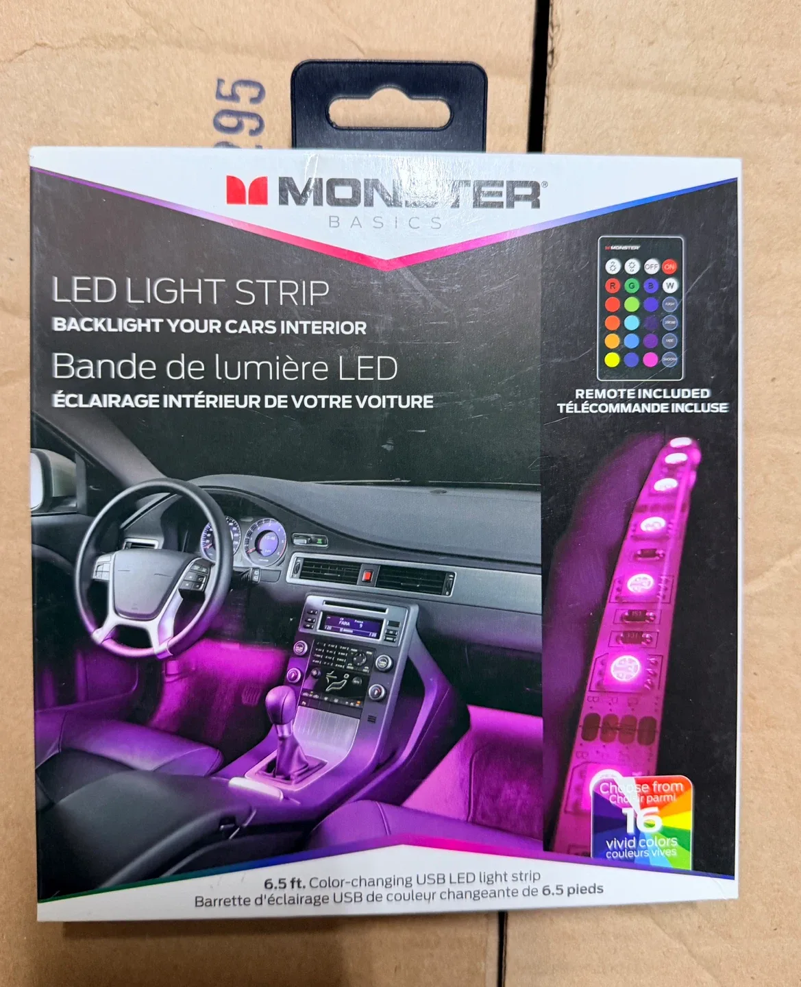 [New in box] Monster LED Light Strip-6.5 ft image indicator(3)