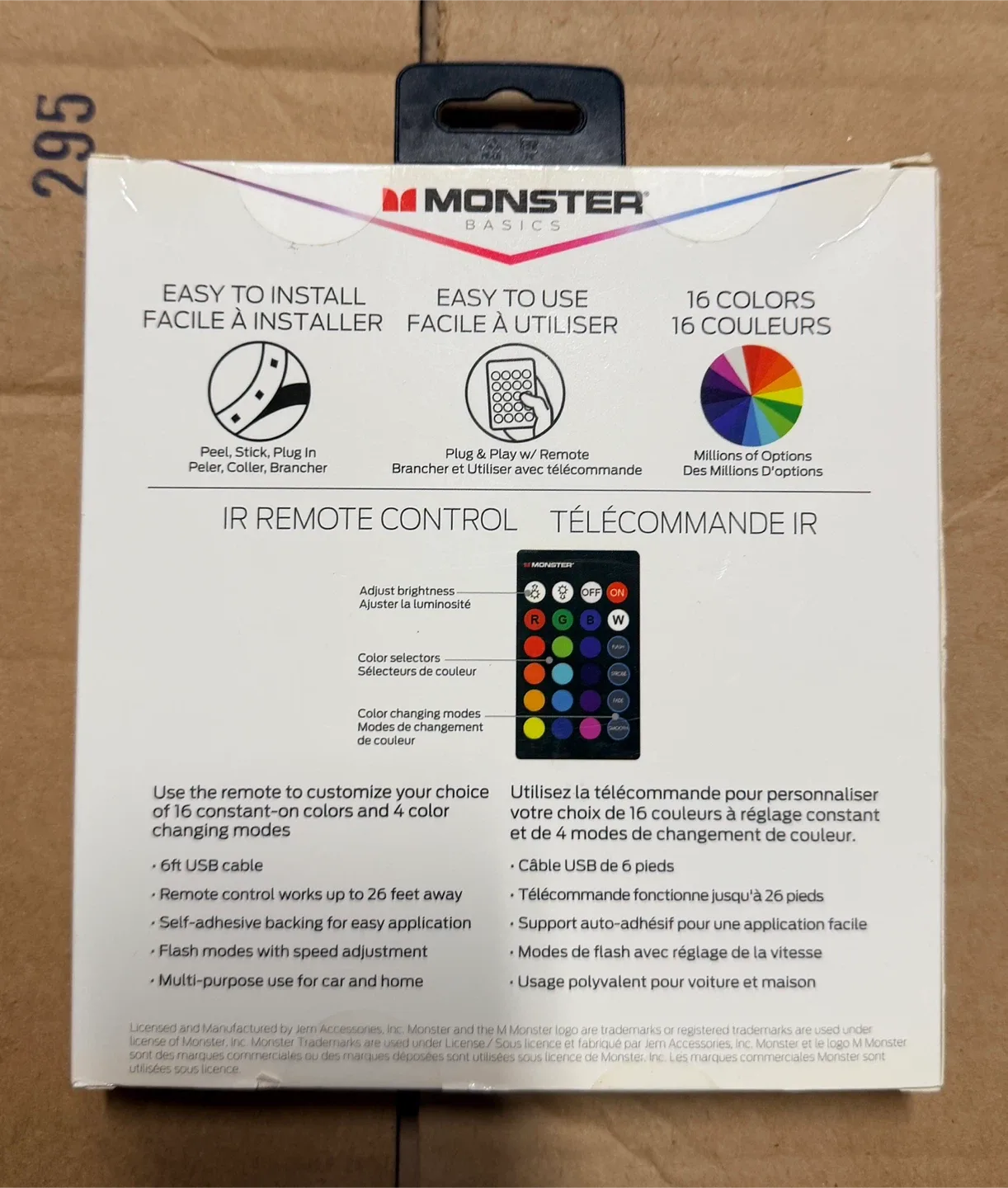 [New in box] Monster LED Light Strip-6.5 ft image indicator(2)